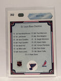 #312 Brett Hull Checklist St Louis Blues 90-91 Upper Deck Hockey Card