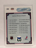 #314 Ron Francis Checklist Hartford Whalers 90-91 Upper Deck Hockey Card