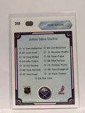 #318 Pierre Turgeon Checklist Buffalo Sabres 90-91 Upper Deck Hockey Card