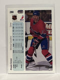 #280 Shayne Corson Montreal Canadiens 90-91 Upper Deck Hockey Card