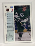 #287 Ulf Samuelsson Hartford Whalers 90-91 Upper Deck Hockey Card