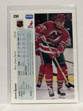 #290 Janne Ojanen New Jersey Devils 90-91 Upper Deck Hockey Card
