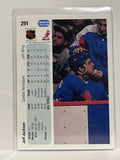 #291 Jeff Jackson Quebec Nordiques 90-91 Upper Deck Hockey Card