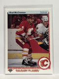 #294 Brad McCrimmon Calgary Flames 90-91 Upper Deck Hockey Card