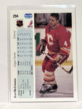 #294 Brad McCrimmon Calgary Flames 90-91 Upper Deck Hockey Card