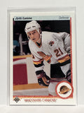 #297 Jyrki Lumme Vancouver Canucks 90-91 Upper Deck Hockey Card