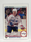 #149 Calle Johansson Washington Capitals 90-91 Upper Deck Hockey Card