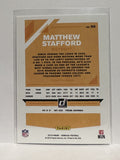 #90 Matthew Stafford   Detroit Lions 2019 Donruss Football Card