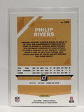 #130 Philip Rivers   Los Angeles Chargers 2019 Donruss Football Card