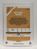 #124 Myles Jack Jacksonville Jaguars 2019 Donruss Football Card