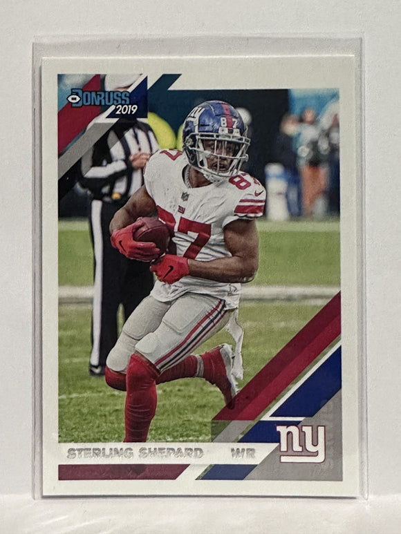 #181 Starling Shepard New York Giants 2019 Donruss Football Card