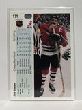 #131 Dirk Graham Chicago Blackhawks 90-91 Upper Deck Hockey Card
