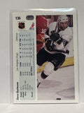 #136 Steve Duchesne Los Angeles Kings 90-91 Upper Deck Hockey Card