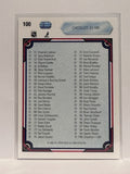 #100 Checklist  90-91 Upper Deck Hockey Card
