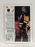 #102 Wendell Young Pittsburgh Penguins 90-91 Upper Deck Hockey Card