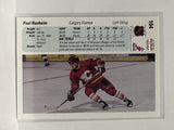 #104 Paul Ranheim Calgary Flames 90-91 Upper Deck Hockey Card