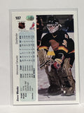 #107 Steve Weeks Vancouver Canucks 90-91 Upper Deck Hockey Card