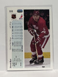 #111 Shawn Burr Detroit Red Wings 90-91 Upper Deck Hockey Card