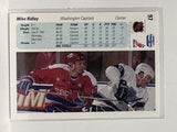 #97 Mike Ridley Washington Capitals 90-91 Upper Deck Hockey Card