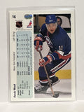 #16 Randy Wood New York Islanders 90-91 Upper Deck Hockey Card