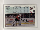#424 Pete Peters Philadelphia Flyers 90-91 Upper Deck Hockey Card