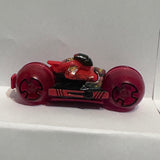 Red Moto Track Stars Motorcycle ©2013 Hot Wheels Diecast Car