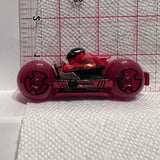 Red Moto Track Stars Motorcycle ©2013 Hot Wheels Diecast Car