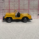 Yellow Construction Corporation Jeep Unbranded Diecast Car