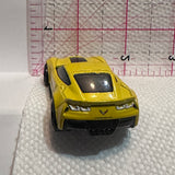 Yellow Corvette C7 Z06 DTW79 ©2016 Hot Wheels Diecast Car