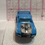 Blue #68 Rivited Hot Wheels Diecast Car