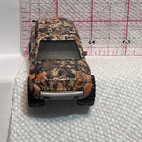 Brown Forest Camo Jeep Compass 1/59 ©2003 Matchbox Diecast Car