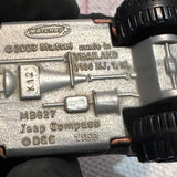 Brown Forest Camo Jeep Compass 1/59 ©2003 Matchbox Diecast Car