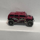 Red Over Hang Rockster ©2003 Hot Wheels Diecast Car