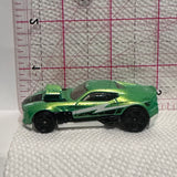 Green Twinduction ©2010 Hot Wheels Diecast Car