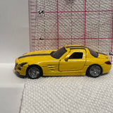 Yellow Mercedes-Benz SLS ANG SIKU Diecast Car