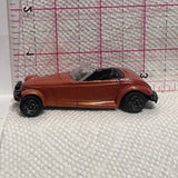 Orange Plymouth Prowler 1/55 Unbranded Diecast Car