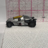 Grey 2JetZ GH846 ©2014 Hot Wheels Diecast Car