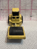 Yellow Steam Pavement Roller Maisto Diecast Car