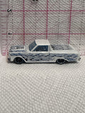 White Flames '65 Ford Ranchero ©2010 Hot Wheels Diecast Car