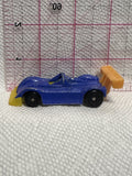 Blue Racer ©2002 Mcdonalds  Hot Wheels Diecast Car