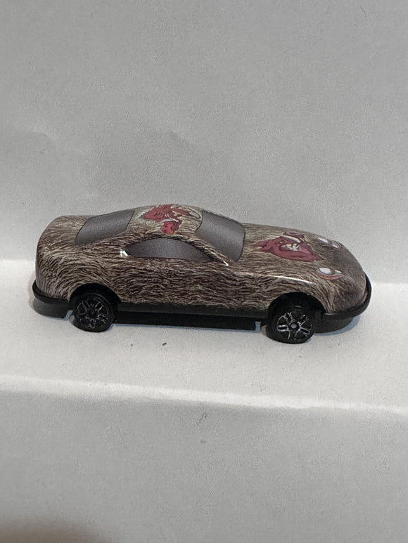 Brown Boar Hog Racer Unbranded Diecast Car