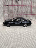 Black Police Metro Car Unbranded Diecast Car