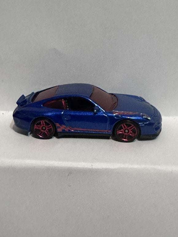 Blue Porsche 911 GT3 RS T9706 Hot Wheels Diecast Car