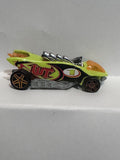 Yellow Turbo Flame ©1995 Hot Wheels Diecast Car