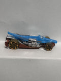 Blue Croc Rod R1183 Hot Wheels Diecast Car