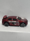 Red Fusion Ford ©2006 Mcdonalds Hot Wheels Diecast Car