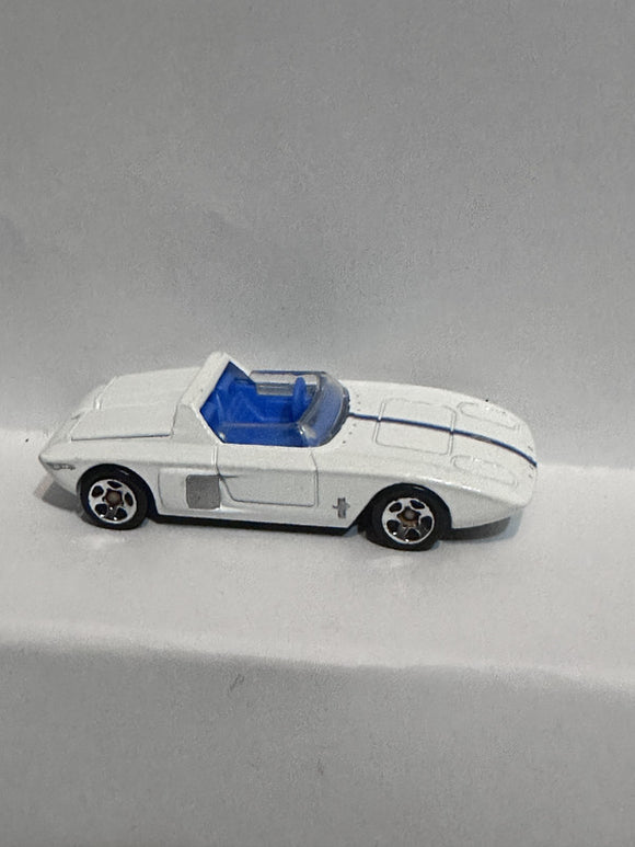 White '62 Ford Mustang Concept Hot Wheels Diecast Car