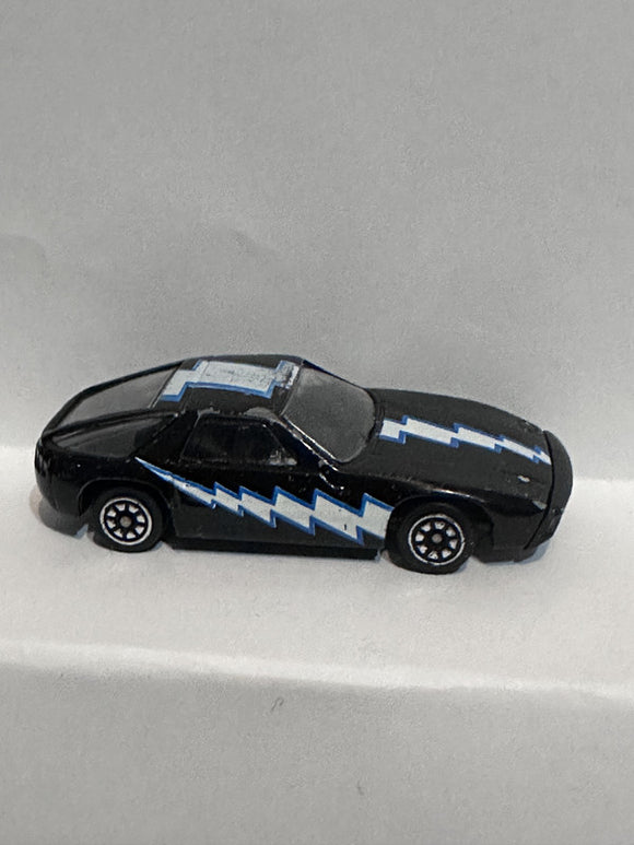 Black Lightning Porsche ©1998 Subway Diecast Car