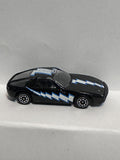 Black Lightning Porsche ©1998 Subway Diecast Car