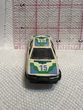 White #15 Racer Yatming Diecast Car